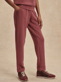 The Rolled Cuff Pant 28.5 in Wild Rhubarb