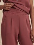 The Rolled Cuff Pant 28.5 in Wild Rhubarb