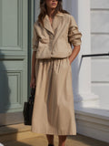 Petra Boxy Blouson Jacket in Nomad