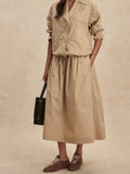 Cambria Skirt in Nomad