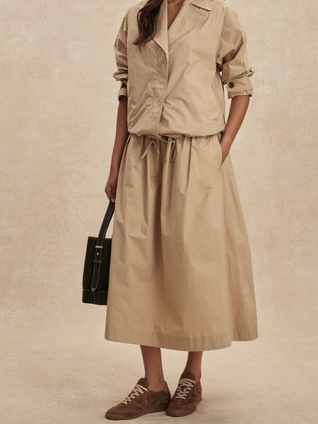 Cambria Skirt in Nomad