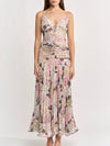 Kelsey Maxi Dress in Blush Multi