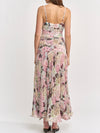 Kelsey Maxi Dress in Blush Multi