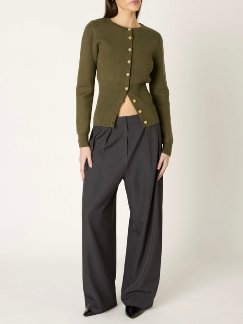 Sophia Cardigan in Olive