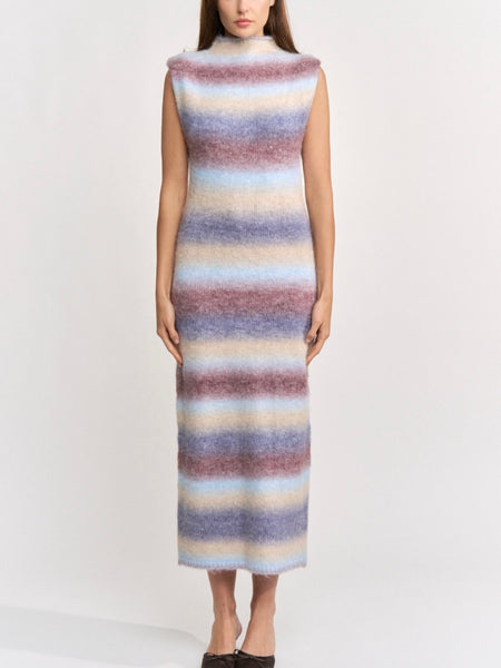 Kelsey Maxi Dress in Blush Multi