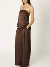 Olivia Top in Chocolate