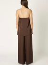 Olivia Top in Chocolate