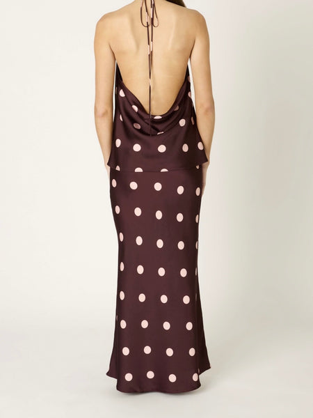 Natalia Skirt in Wine
