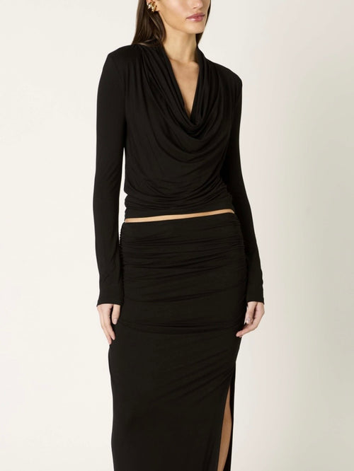 Rosalind Top in Black