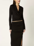 Rosalind Top in Black