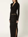 Rosalind Top in Black