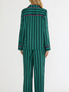 Livy & Connie PJ Set in Pine Stripe