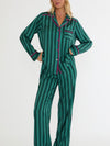 Livy & Connie PJ Set in Pine Stripe