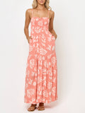Mallorca Dress in Shell or High Water Poppy