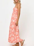 Mallorca Dress in Shell or High Water Poppy
