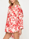 Rio Tunic in Hibiscus Bloom