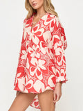 Rio Tunic in Hibiscus Bloom
