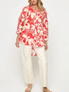 Rio Tunic in Hibiscus Bloom
