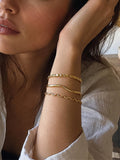 Hadley Wavy Bangle Bracelet