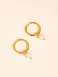 Toile Classic Pearl Drop Earrings