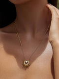 Kindred Pearl Sunburst Necklace