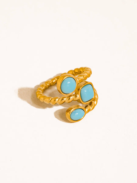 Tansia Stone Ring in Turquoise
