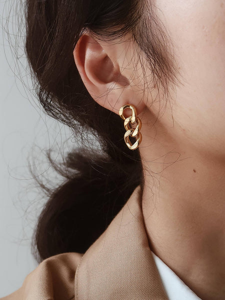 Avalon Chain Link Earrings