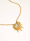 Kindred Pearl Sunburst Necklace