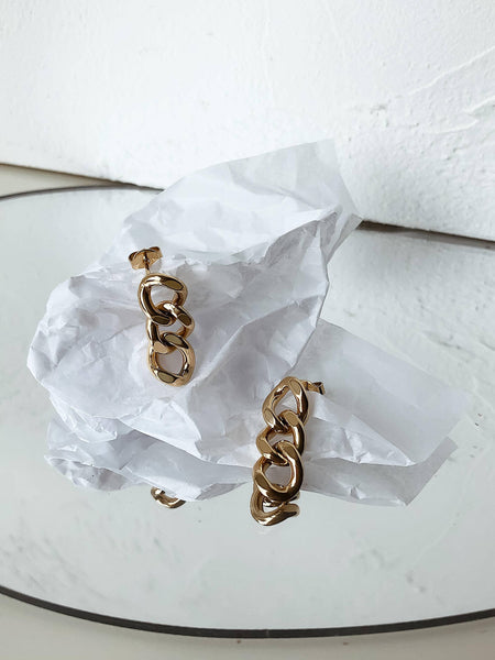 Avalon Chain Link Earrings