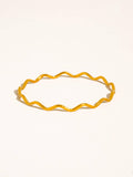Hadley Wavy Bangle Bracelet
