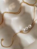 Montana Pearl Y Drop Necklace