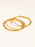 Emerson Hammered Bangle Bracelet