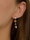 Évisa Drop Earrings in Pink