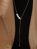 Montana Pearl Y Drop Necklace