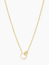 Rose Interlocking Necklace
