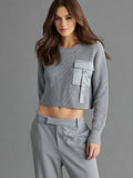 Madison Sweater in Steel Grey