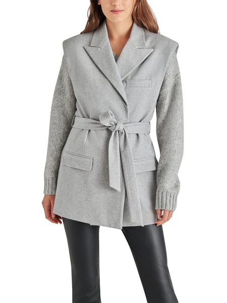 Viviana Vest in Light Grey