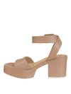 Iconoclast Heeled Sandals in Rosette