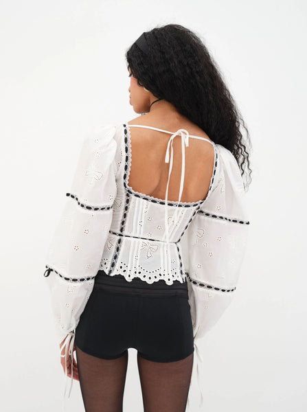 Rowan Top in White