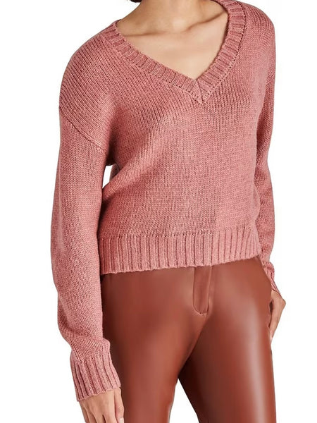 Houston Sweater in Rose