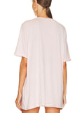 Saint Barth 89 Oversized Tee in Blush