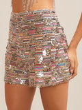 Sophia Sequin + Tweed Shorts