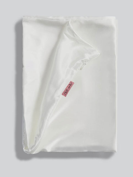 Standard Satin Pillowcase in Ivory
