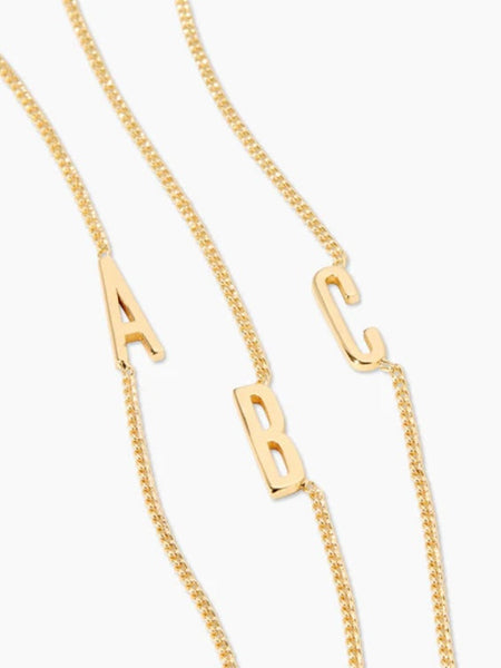 Wilshire Charm Adjustable Necklace in Gold