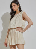 Scrunch It Up Romper in Ivory