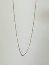 Gold Dipped Stud Charm Necklace