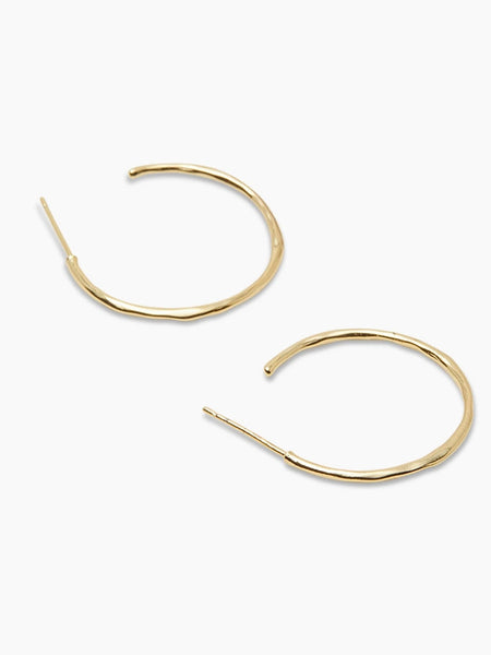 Taner Small Hoop in Gold