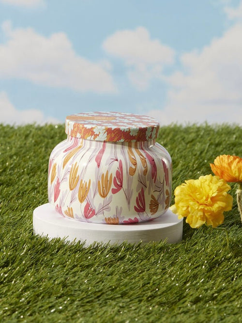 Pineapple Flower Pattern Play Signature Jar 19oz