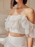 In The Clouds Strapless Top