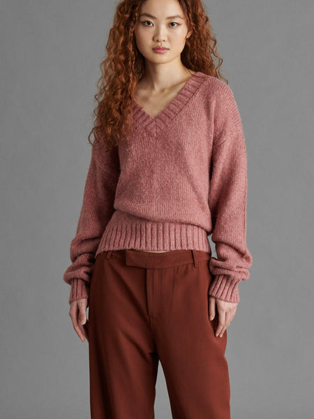 Houston Sweater in Rose